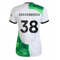Liverpool Ryan Gravenberch #38 Vonkajší Ženy futbalový dres 2023-24 Krátky Rukáv